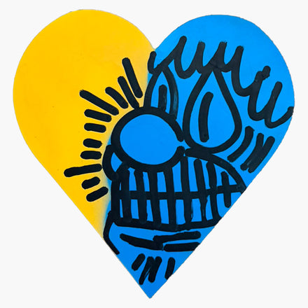 Large Love-Heart Canvas