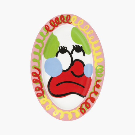 Slawn Clown Plate