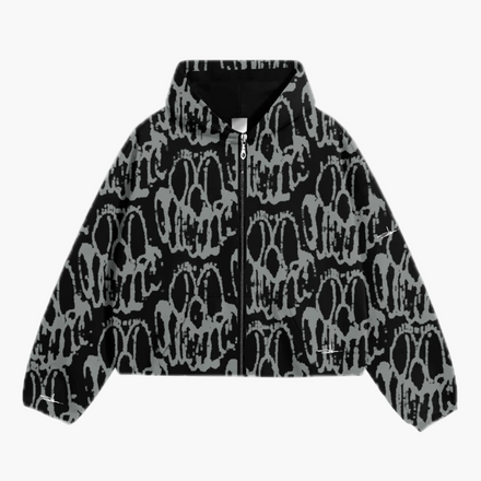 Slawn Black Hoodie